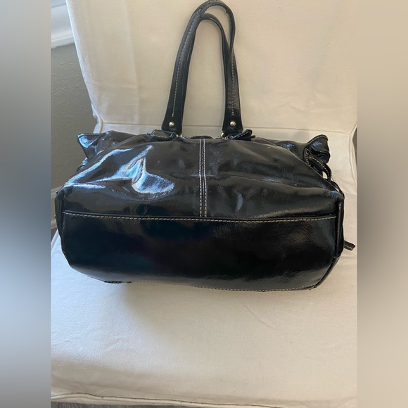 Dooney & Bourke Black Patent Leather Handbag - Picture 16 of 16